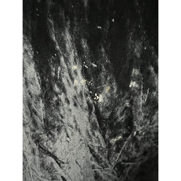 1930s Openhym's Debuvel Transparent Velvet Dress Black Art Deco Maxi Gown Sz 6 - Picture 7 of 13